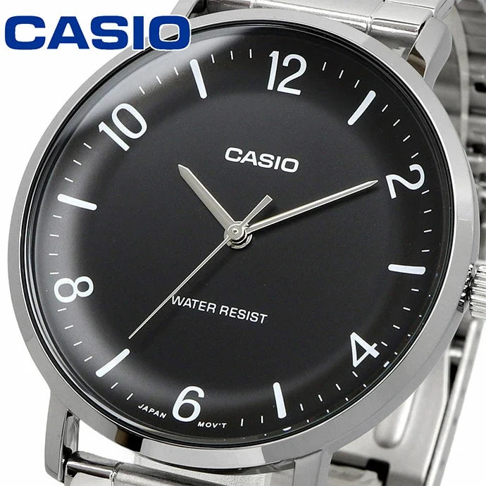 Casio para caballero pulsera de metal – MTP-VT03D-1B