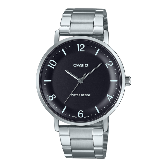 Casio para caballero pulsera de metal – MTP-VT03D-1B