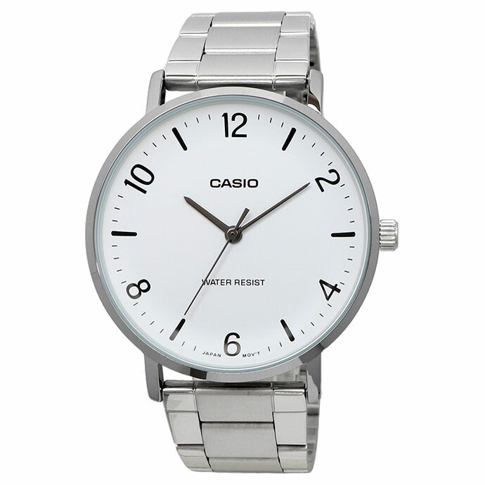 Casio para caballero pulsera de acero inoxidable – MTP-VT03D-7B