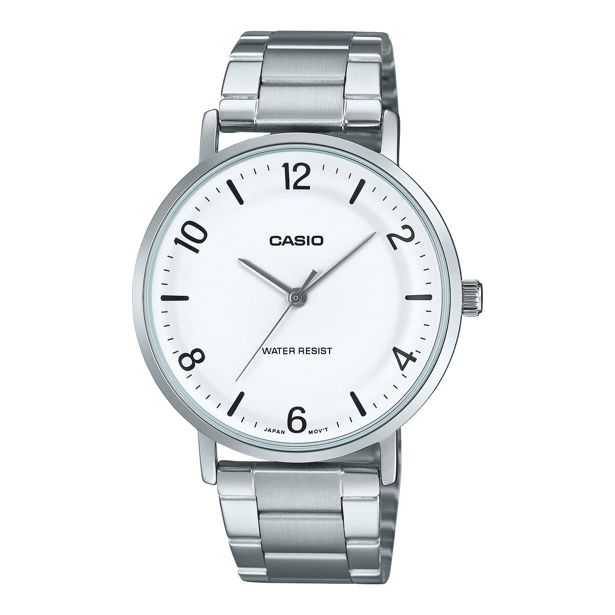 Casio para caballero pulsera de acero inoxidable – MTP-VT03D-7B