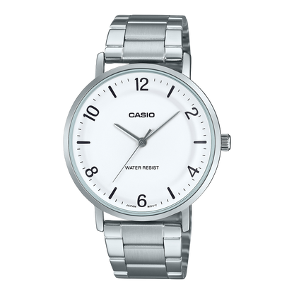 Casio para caballero pulsera de acero inoxidable – MTP-VT03D-7B