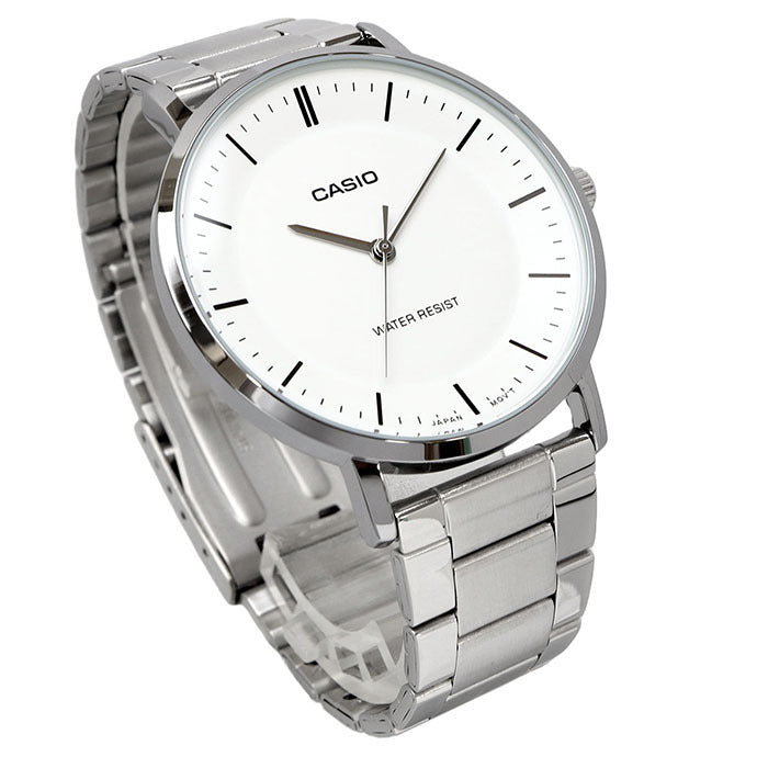 Casio de hombre pulsera de metal – MTP-VT04D-7E