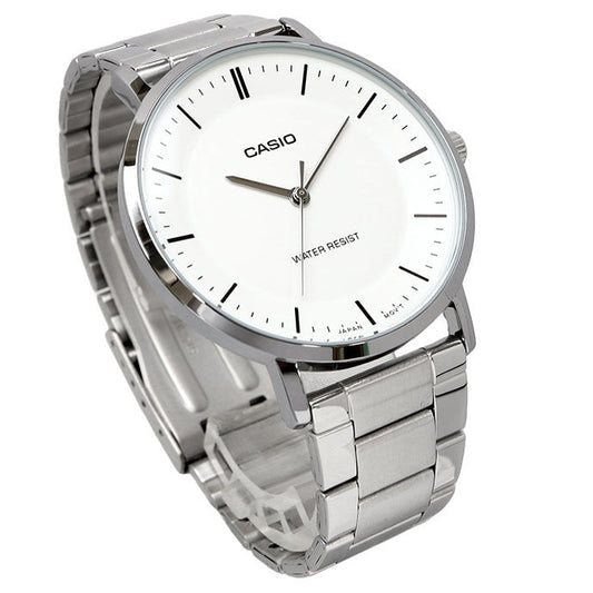 Casio de hombre pulsera de metal – MTP-VT04D-7E