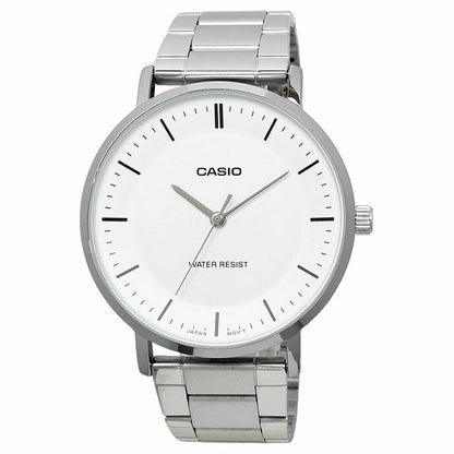 Casio de hombre pulsera de metal – MTP-VT04D-7E