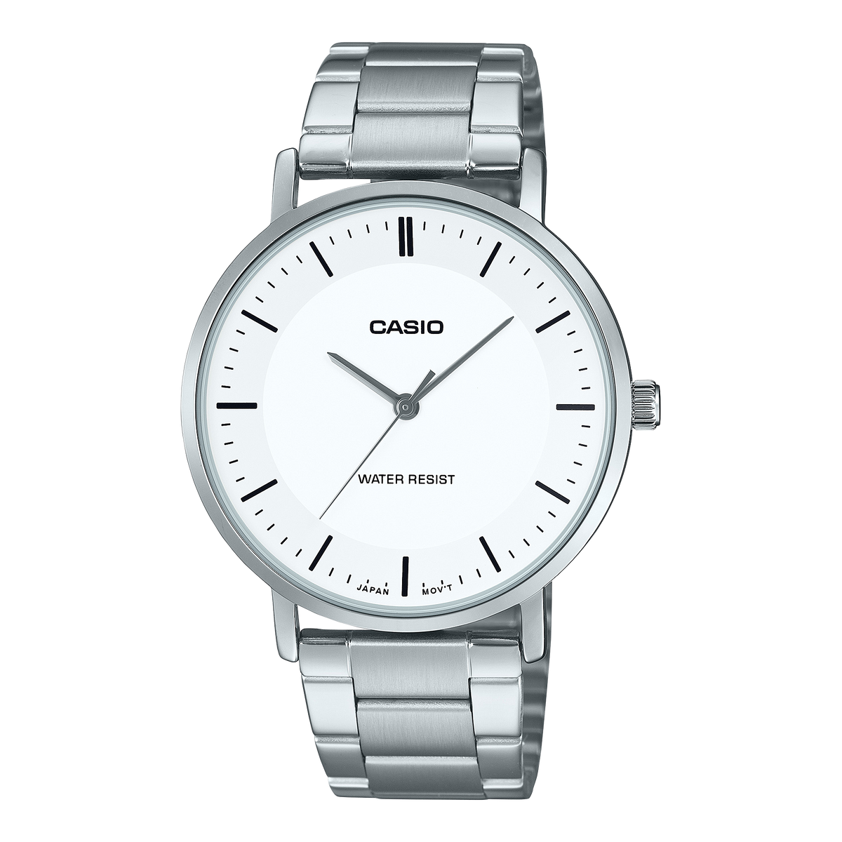 Casio de hombre pulsera de metal – MTP-VT04D-7E