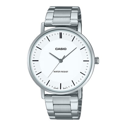 Casio de hombre pulsera de metal – MTP-VT04D-7E
