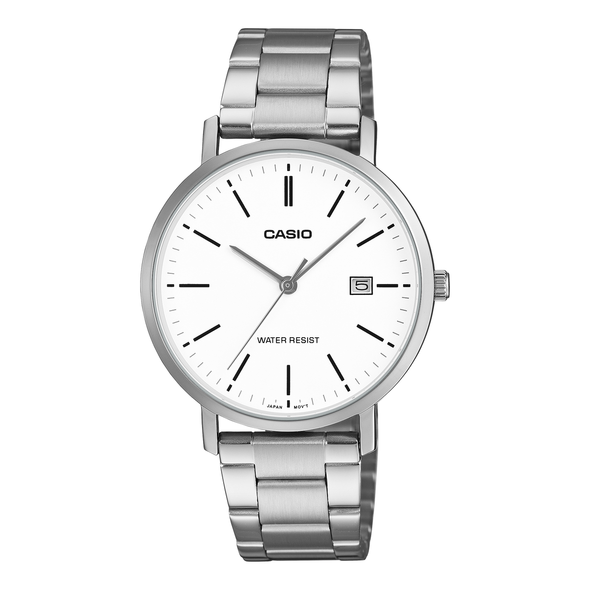 Casio de hombre banda de metal – MTP-VT05D-7E