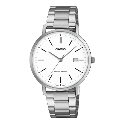 Casio de hombre banda de metal – MTP-VT05D-7E