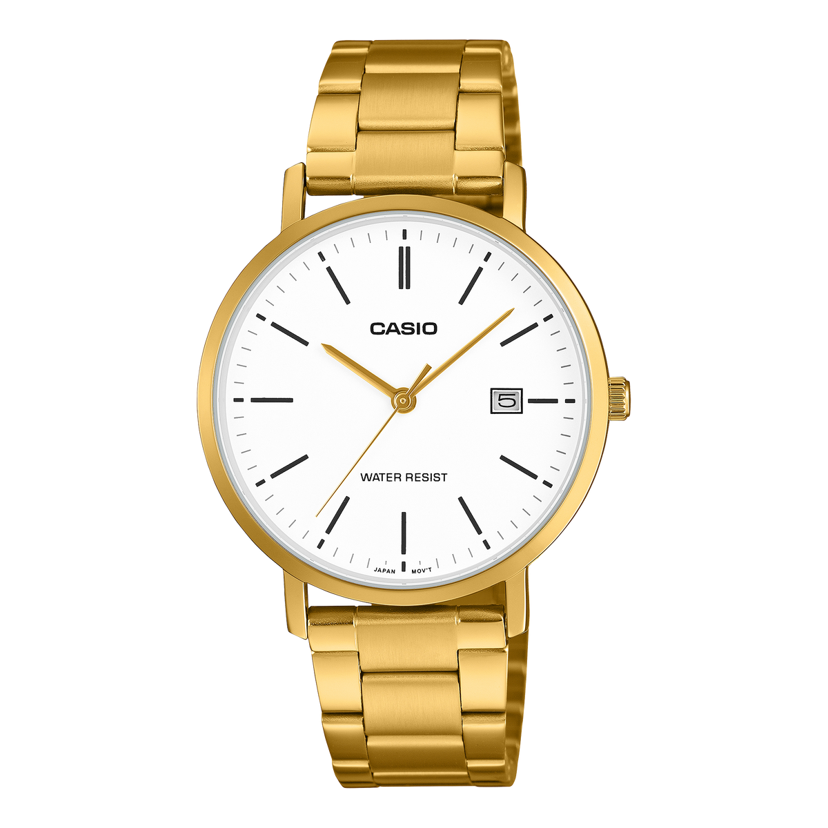Casio de hombre pulsera de metal – MTP-VT05G-7E