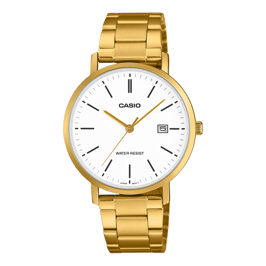 Casio de hombre pulsera de metal – MTP-VT05G-7E