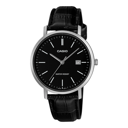 Casio Classic de hombre correa de cuero – MTP-VT05L-1E