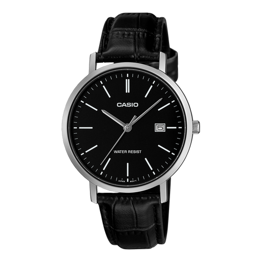 Casio Classic de hombre correa de cuero – MTP-VT05L-1E