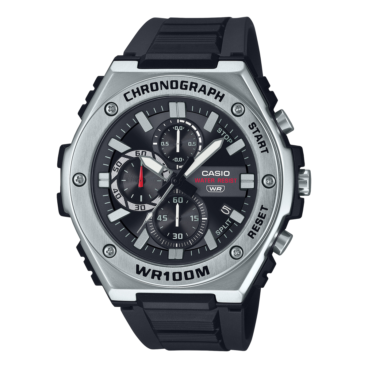 Casio de hombre pulsera de caucho – MWA-300H-1AV