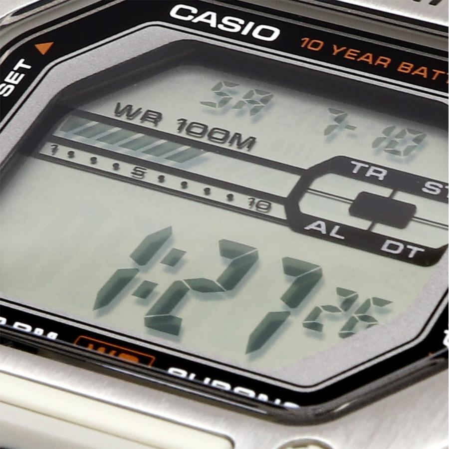Casio Digital Illuminator para Caballero con Correa de Caucho y 10 Años de Batería – MWD-110H-8AV