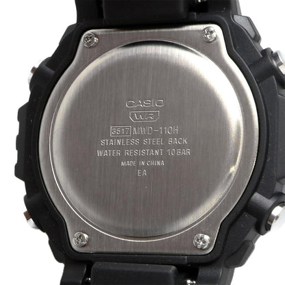 Casio Digital Illuminator para Caballero con Correa de Caucho y 10 Años de Batería – MWD-110H-8AV