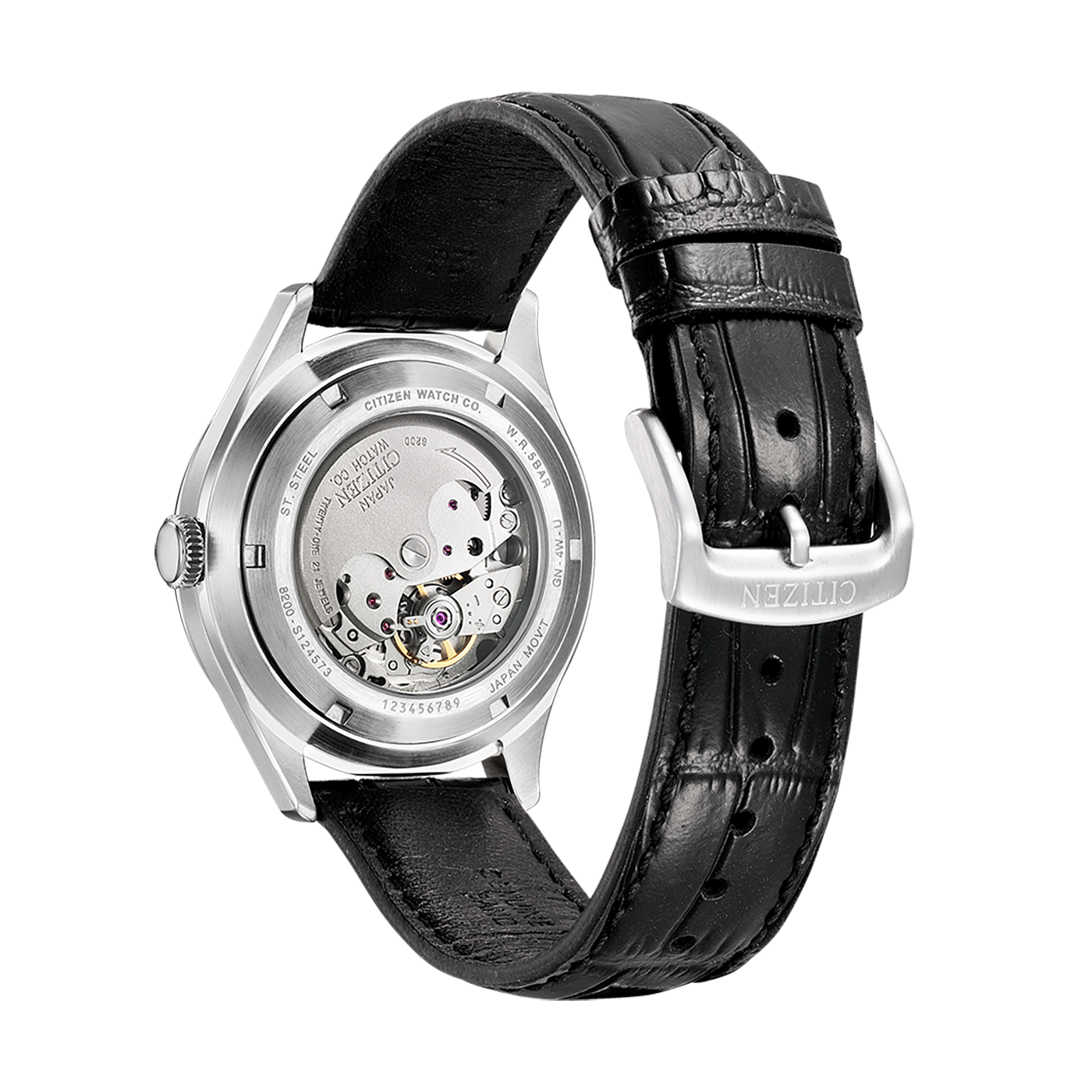 NH8390-20L Reloj Citizen de hombre correa de cuero