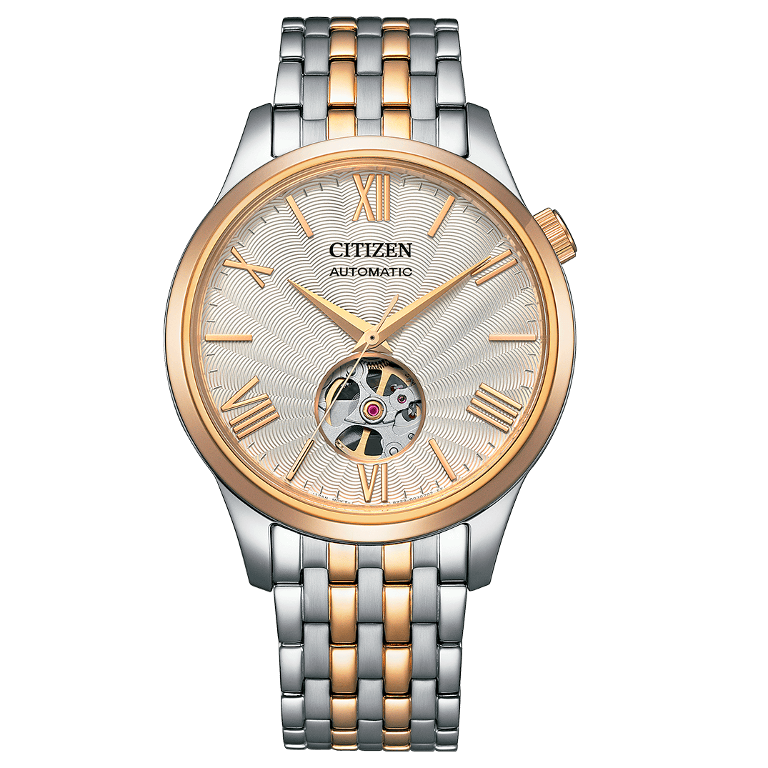 Citizen Automático Open Heart de hombre correa de metal – NH9136-88A