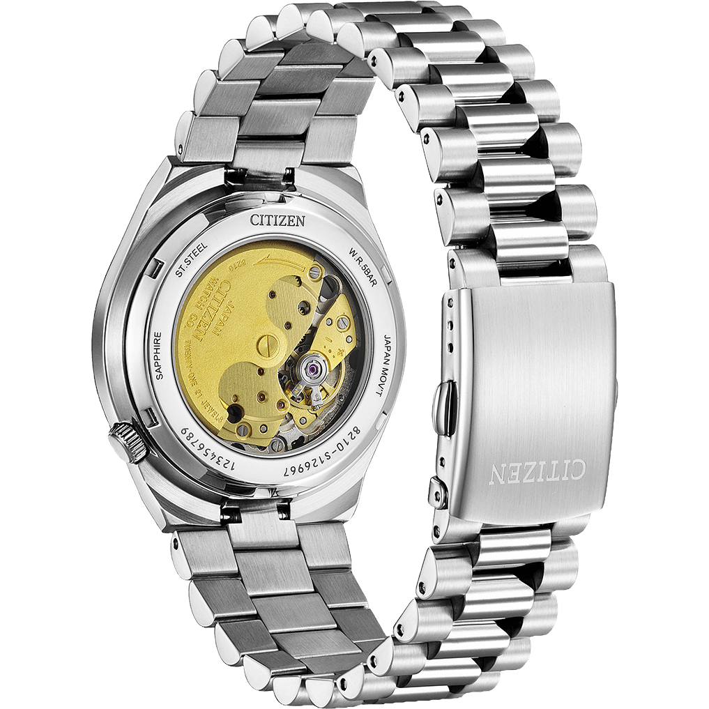 Citizen Tsuyosa automático de hombre pulsera de metal – NJ0151-53W