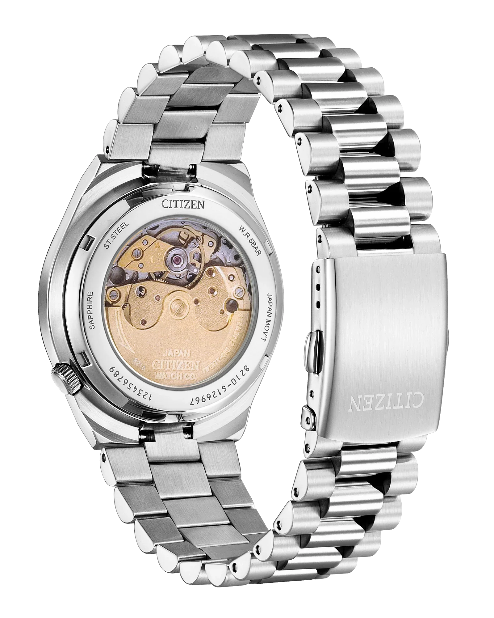 Citizen  Eco-Drive Tsuyosa de caballero pulsera de metal 40 mm – NJ0151-53Z