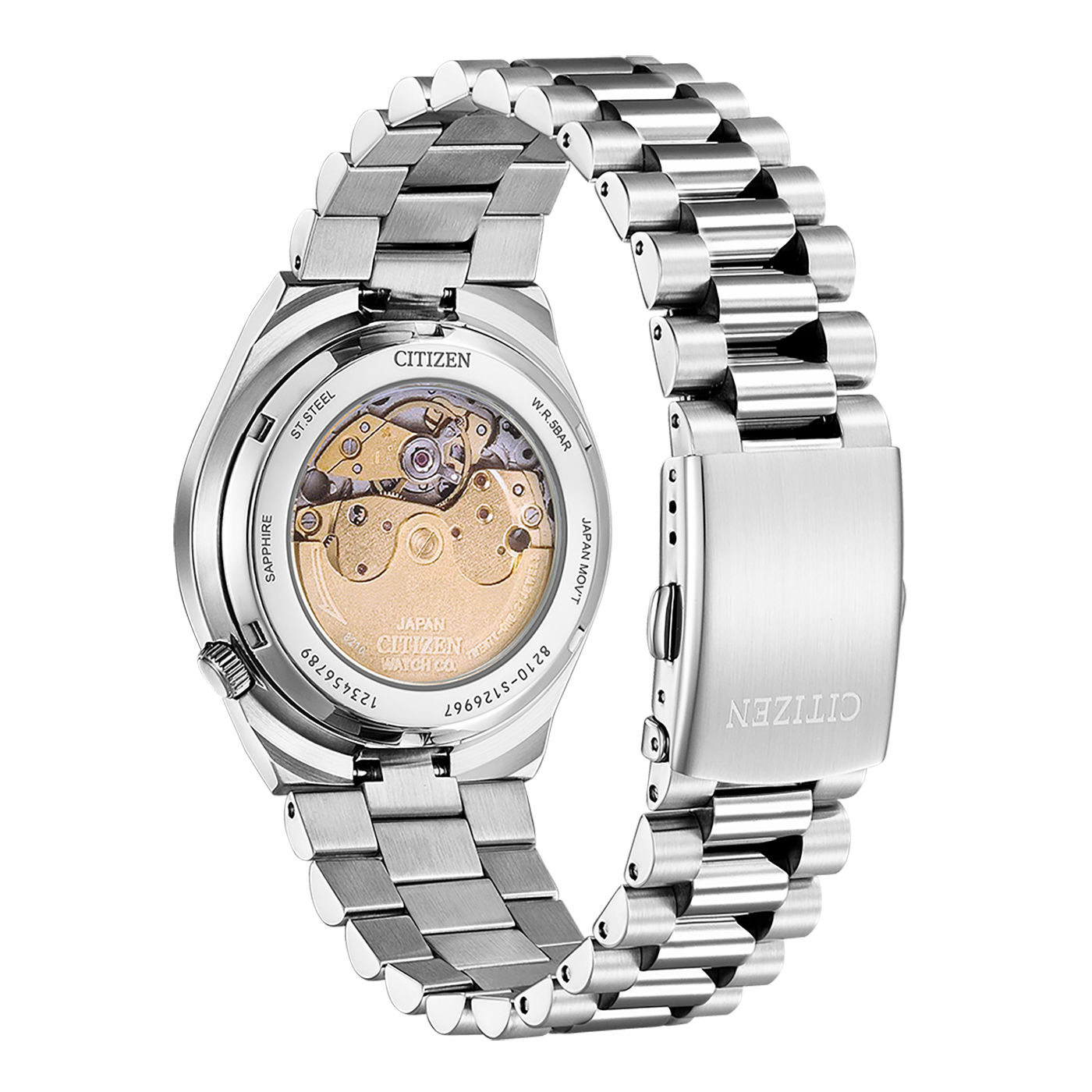 Citizen de hombre correa de acero inoxidable – NJ0151-88L