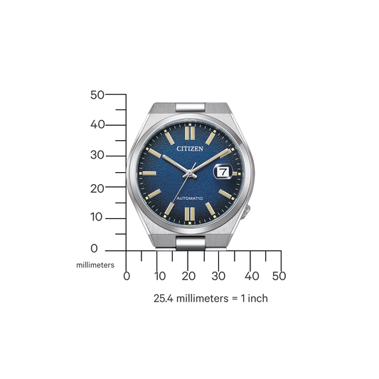 Citizen de hombre correa de acero inoxidable – NJ0151-88L