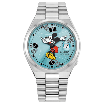 Citizen Tsuyosa Mickey Mouse de hombre pulsera de metal – NJ0156-50L