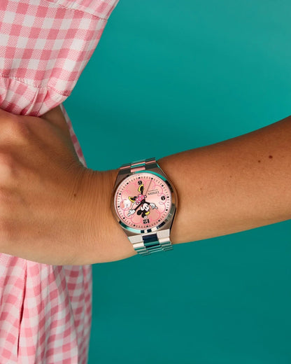 Citizen Tsuyosa Minnie Mouse de dama NJ0156-50W pulsera de metal