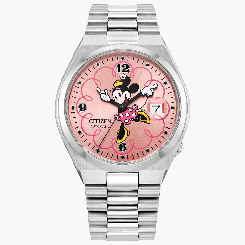 Citizen Tsuyosa Minnie Mouse de dama NJ0156-50W pulsera de metal