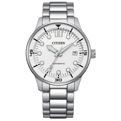 Citizen Automatico de hombre pulsera de metal – NJ0191-83A