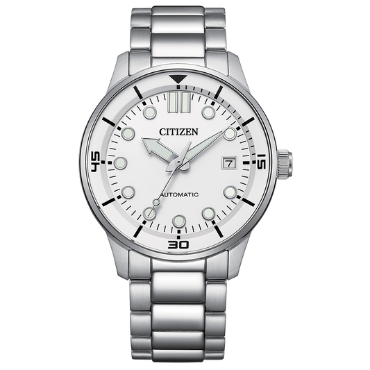 Citizen Automatico de hombre pulsera de metal – NJ0191-83A