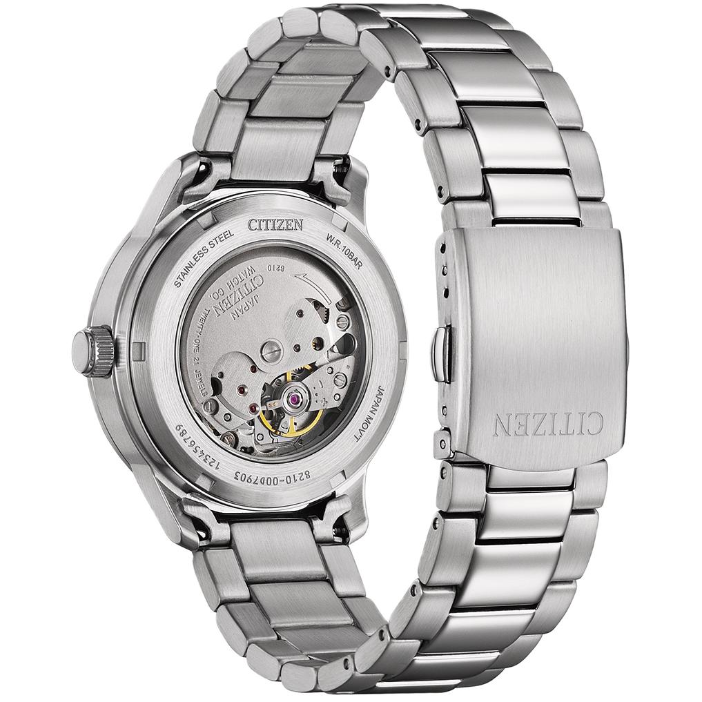 Citizen Mechanical Automático de hombre banda de metal – NJ0191-83L