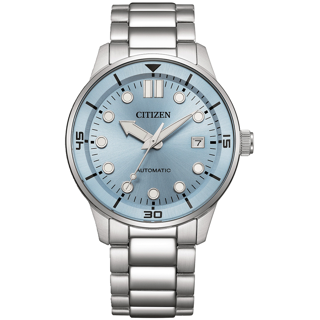 Citizen Mechanical Automático de hombre banda de metal – NJ0191-83L