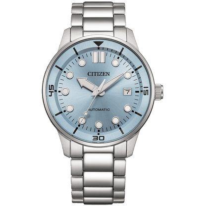 Citizen Mechanical Automático de hombre banda de metal – NJ0191-83L