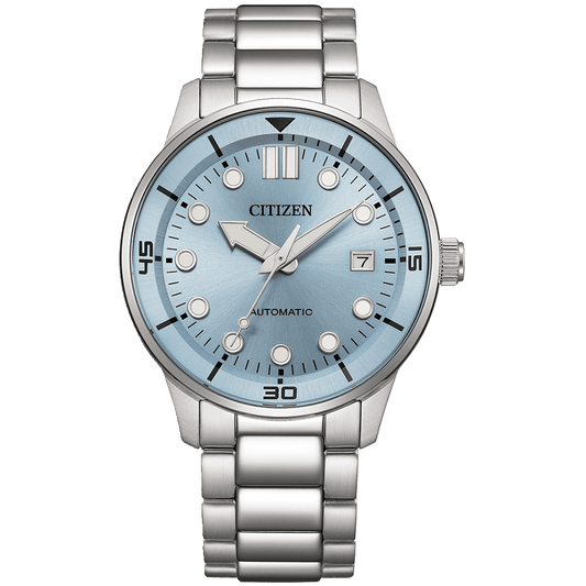 Citizen Mechanical Automático de hombre banda de metal – NJ0191-83L