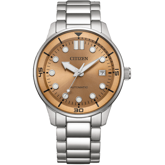 Citizen Mechanical de hombre correa de metal – NJ0191-83X