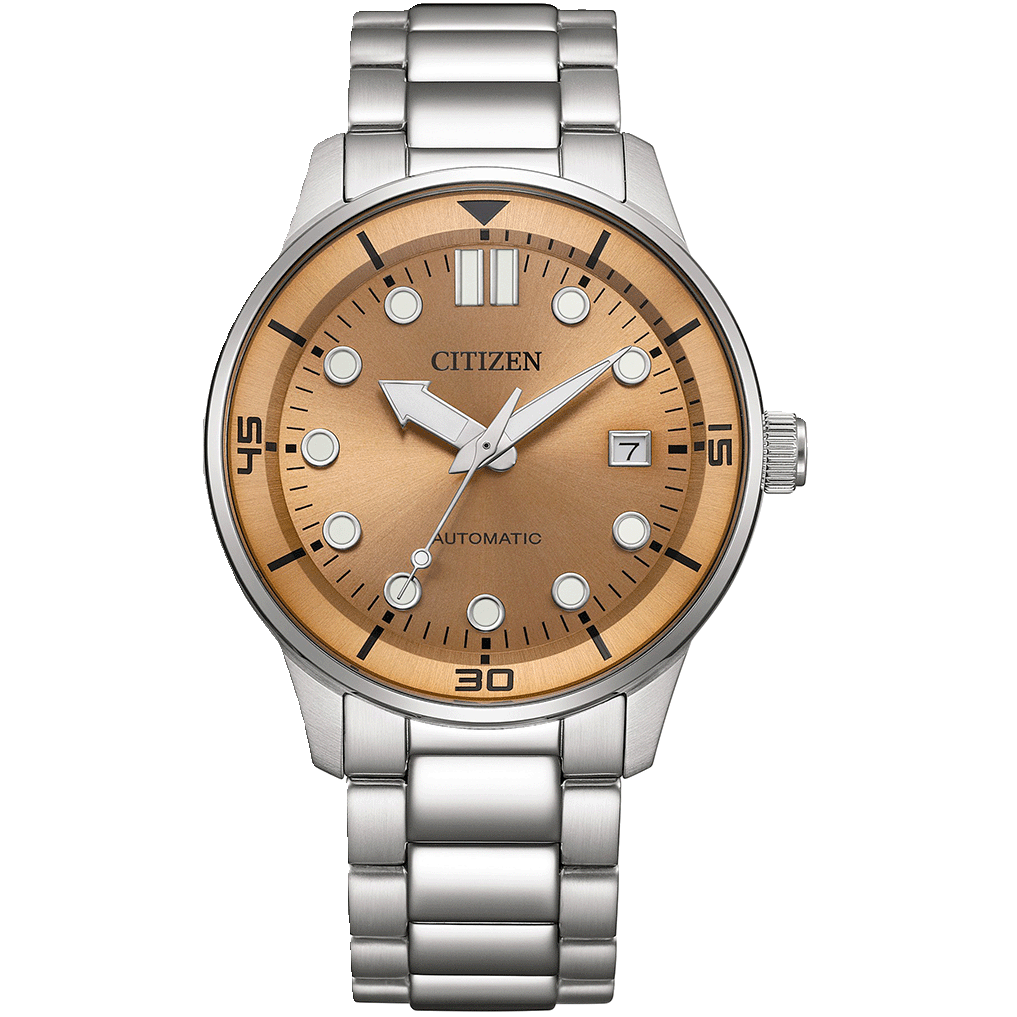Citizen Mechanical de hombre correa de metal – NJ0191-83X