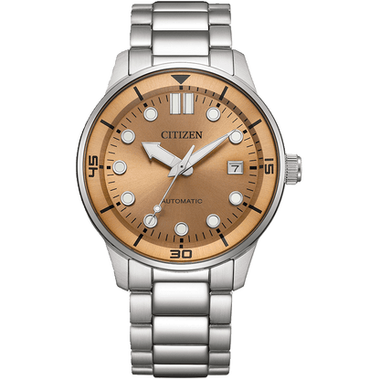 Citizen Mechanical de hombre correa de metal – NJ0191-83X