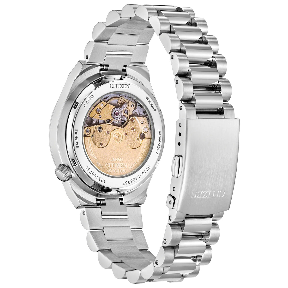 Citizen Tsuyosa automático de hombre correa de metal 37 mm – NJ0200-50M