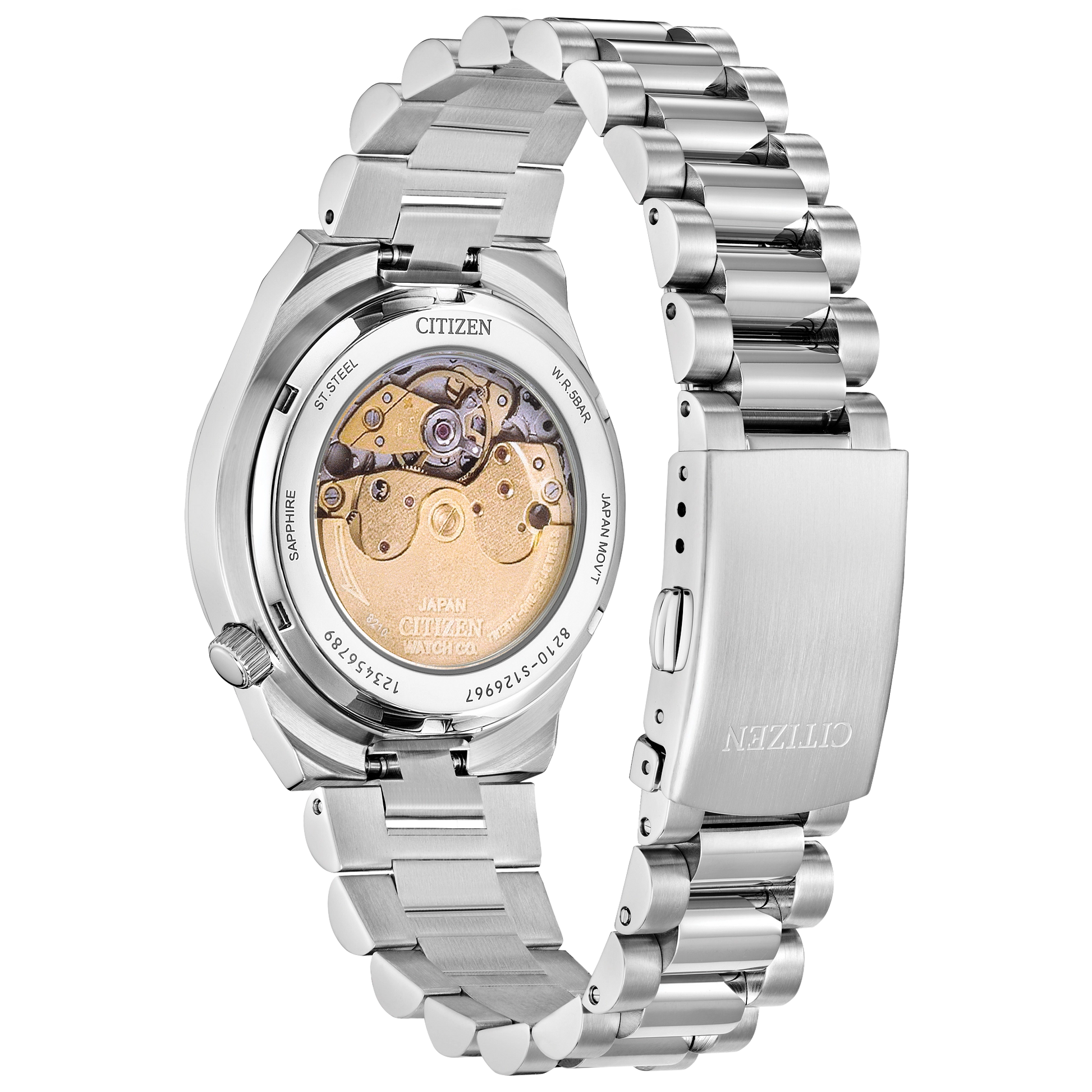Citizen Tsuyosa Automatic de hombre pulsera de metal 37 mm – NJ0200-50X