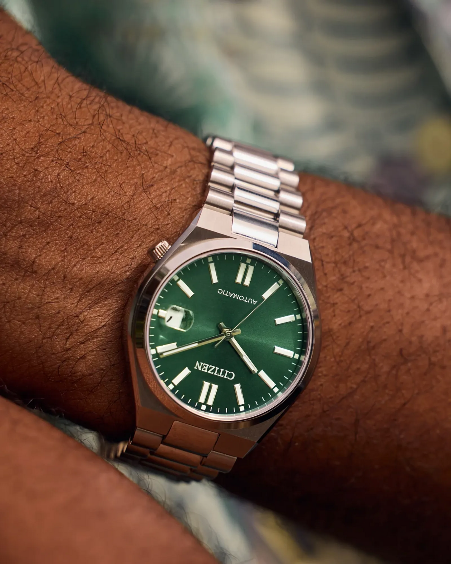 Citizen Tsuyosa Automatic de hombre pulsera de metal 37 mm – NJ0200-50X