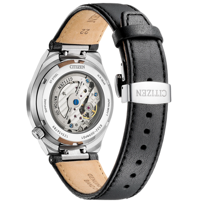 Citizen Tsuyosa de hombre correa de cuero – NK5010-01H