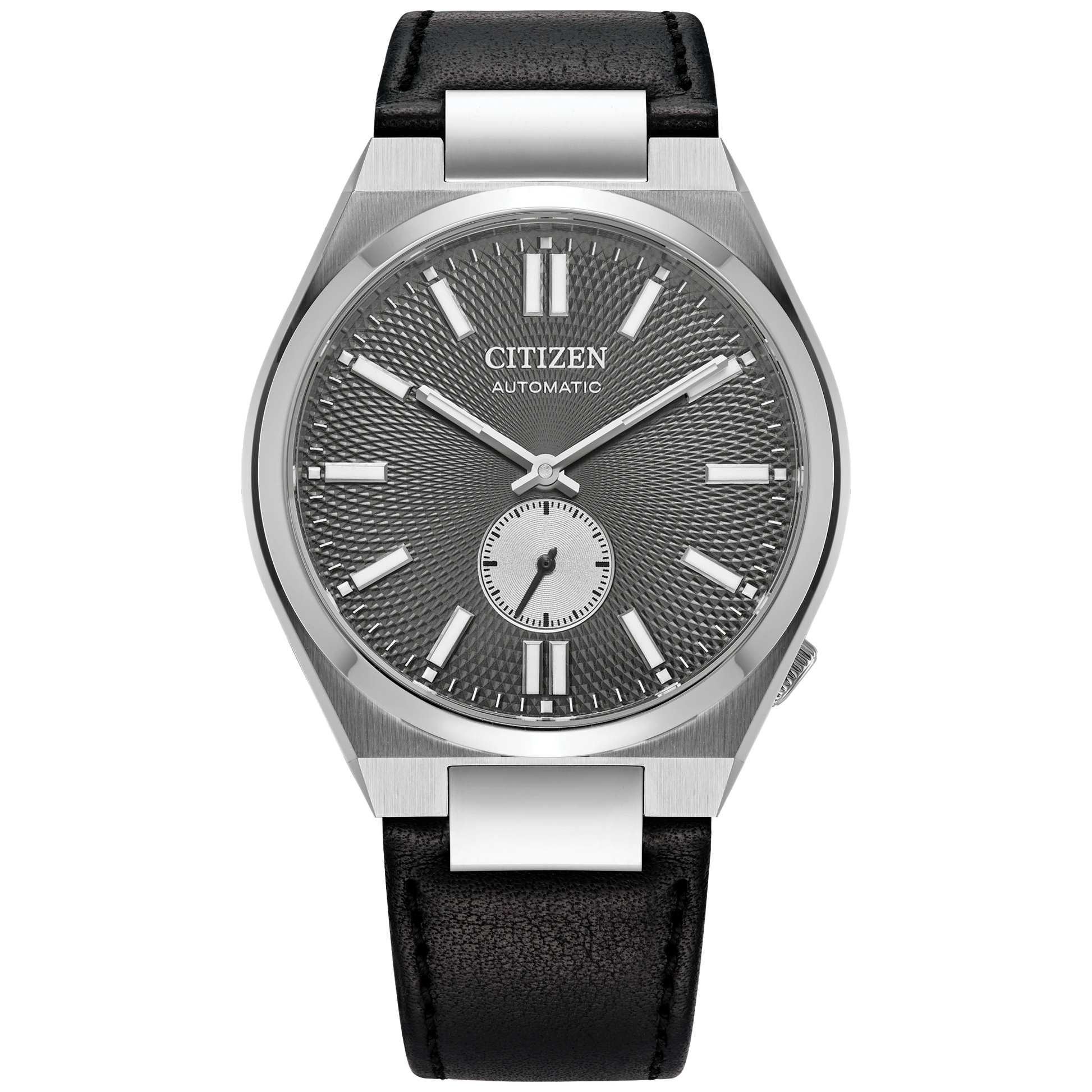 Citizen Tsuyosa de hombre correa de cuero – NK5010-01H