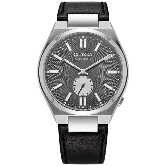 Citizen Tsuyosa de hombre correa de cuero – NK5010-01H