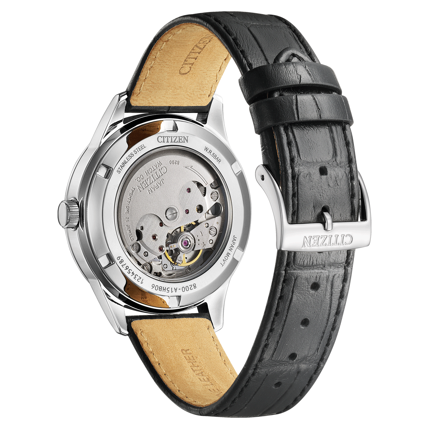 NY4058-01E Reloj Citizen de automático de hombre pulsera de cuero