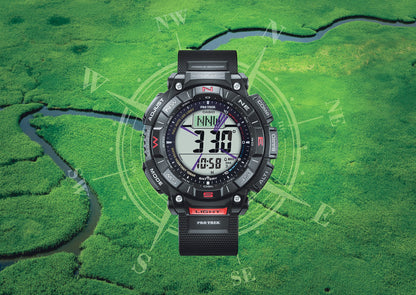 Casio Pro Trek de hombre correa de resina – PRG-340-1
