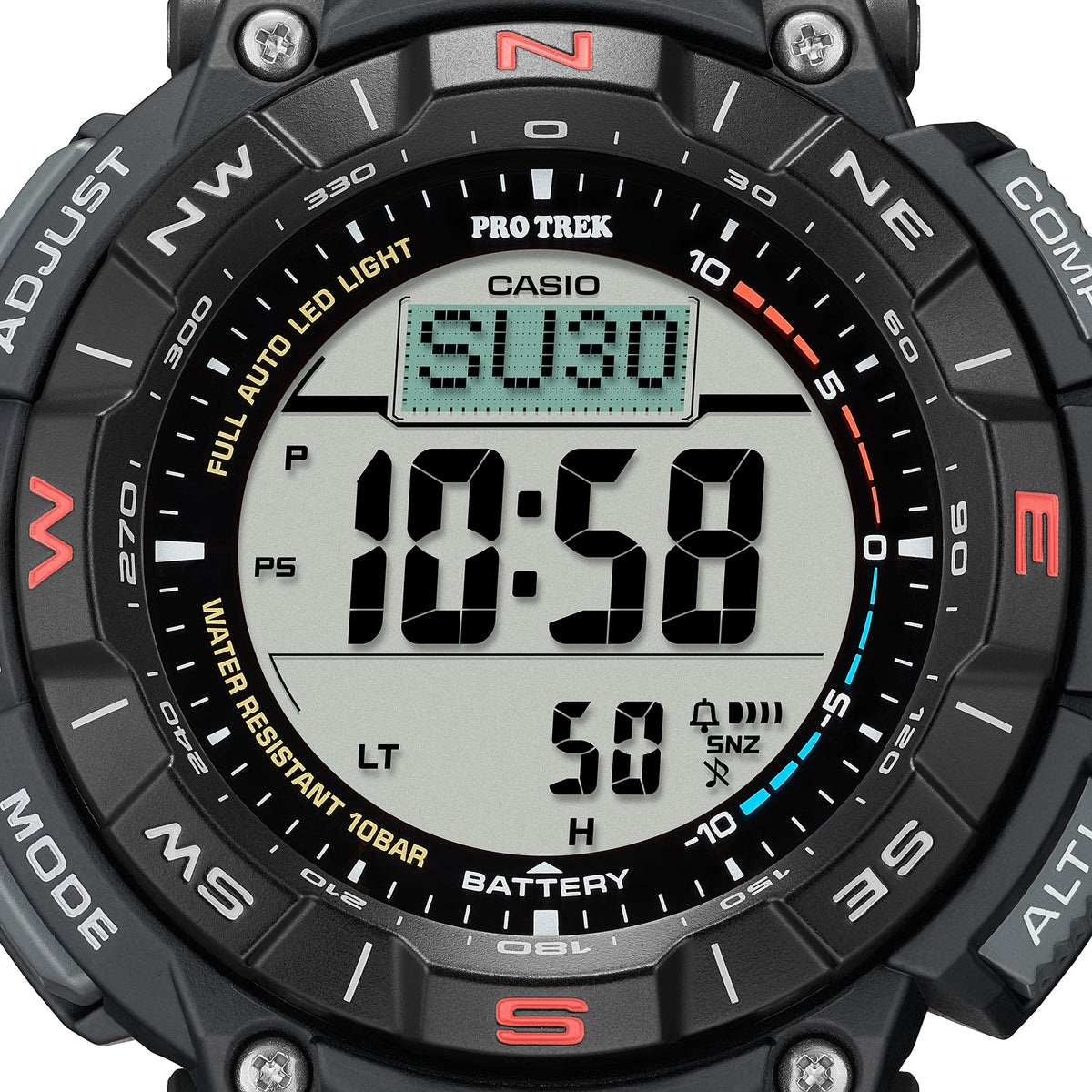 Casio Pro Trek de hombre correa de resina – PRG-340-1