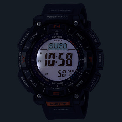 Casio Pro Trek de hombre correa de resina – PRG-340-1