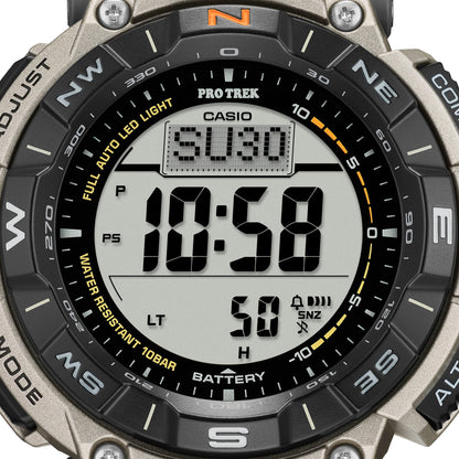 Casio Pro Trek de hombre correa de acero inoxidable digital – PRG-340T-7