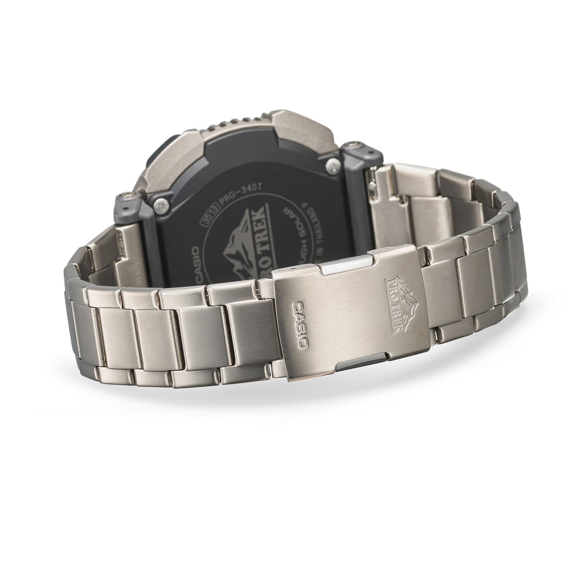 Casio Pro Trek de hombre correa de acero inoxidable digital – PRG-340T-7