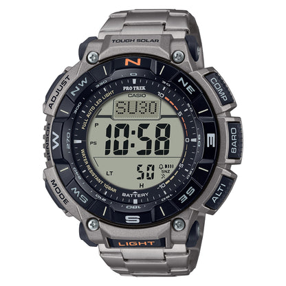 Casio Pro Trek de hombre correa de acero inoxidable digital – PRG-340T-7